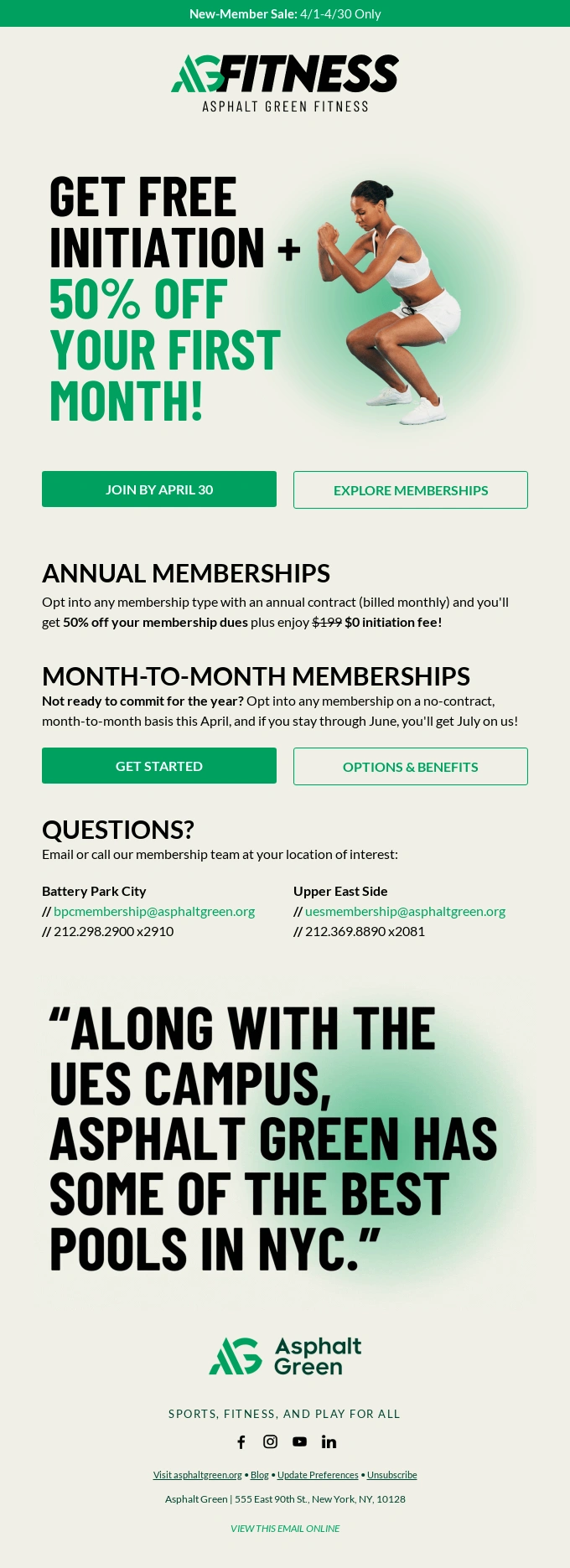 fitness offers and promotions fitness offers and promotions