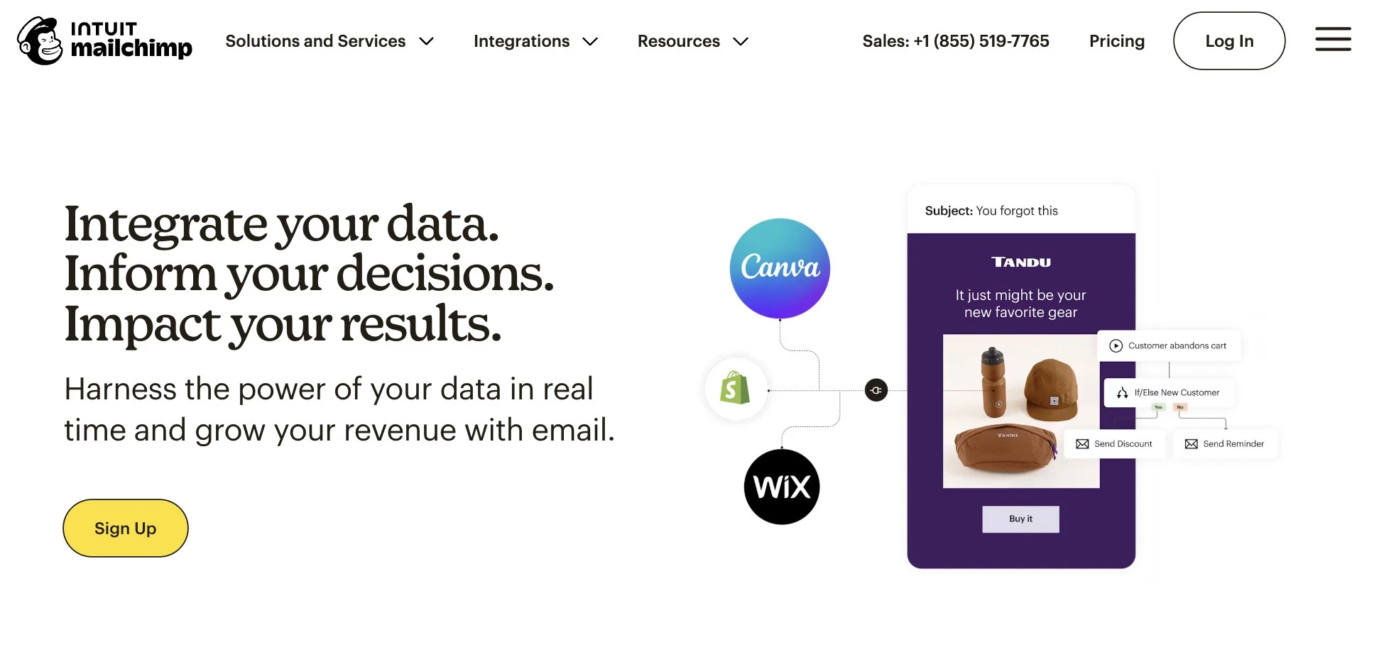 Mailchimp - Good for all-in-one marketing, integrated CRM, and broad integrations