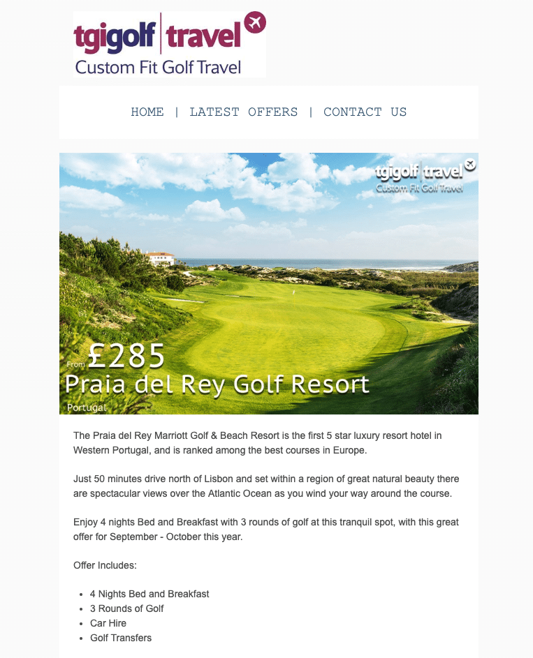 tgi golf